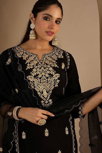 Women Ethnic Motifs Printed Kurta with Trousers & Dupatta