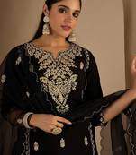 Women Ethnic Motifs Printed Kurta with Trousers & Dupatta