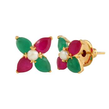 Floral Stud Earrings 2