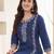 Women Ethnic Motifs Embroidered Regular Thread Work Pure Cotton Kurta with Trousers