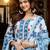 Women Floral Printed Regular Pure Cotton Kurta with Trousers & With Dupatta