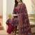 Women Ethnic Motifs Printed Regular Sequinned Pure Cotton Kurta with Trousers & With Dupatta