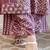 Women Printed Regular Beads and Stones Kurta with Trousers