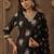 Women Floral Printed Regular Sequinned Pure Cotton Kurta with Trousers & With Dupatta