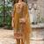 Women Floral Embroidered Regular Sequinned Kurta with Trousers & With Dupatta