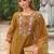 Women Floral Embroidered Regular Sequinned Kurta with Trousers & With Dupatta