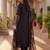 Women Floral Embroidered Regular Thread Work Kurta with Trousers & With Dupatta