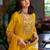 Women Floral Embroidered Regular Thread Work Kurta with Trousers & With Dupatta