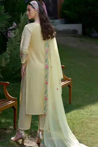 Women Floral Embroidered Regular Mirror Work Pure Cotton Kurta with Trousers & With Dupatta