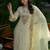 Women Floral Embroidered Regular Mirror Work Pure Cotton Kurta with Trousers & With Dupatta