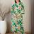 Floral Printed V-Neck Pure Cotton Straight Kurta With Trousers