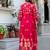 Women Floral Printed Regular Pure Cotton Kurta with Trousers & With Dupatta