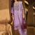 Women Floral Yoke Design Thread Work Linen Kurta with Trousers & With Dupatta