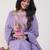 Floral Embroidered Thread Work Pure Cotton Straight Kurta With Trousers & Dupatta