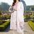 Women Floral Printed Regular Linen Kurta with Trousers & With Dupatta