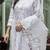 Floral Embroidered Thread Work Pure Cotton Kurta With Trousers & Dupatta