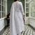 Floral Embroidered Thread Work Pure Cotton Kurta With Trousers & Dupatta