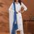 Women Ethnic Motifs Embroidered Regular Thread Work Pure Cotton Kurta with Trousers & With Dupatta