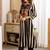 Women Striped Panelled Kurta with Trousers