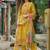 Women Floral Embroidered Regular Thread Work Kurta with Trousers & With Dupatta