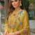 Women Floral Embroidered Regular Thread Work Kurta with Trousers & With Dupatta