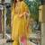 Women Floral Embroidered Regular Thread Work Kurta with Trousers & With Dupatta