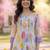 Women Floral Printed Regular Pure Cotton Kurta with Trousers