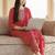 Women Ethnic Motifs Printed Regular Thread Work Pure Cotton Kurta with Trousers & With Dupatta