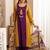 Women Ethnic Motifs Panelled Thread Work Kurta with Palazzos & With Dupatta