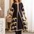 Women Ethnic Motifs Printed Layered Kurta with Trousers