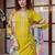 Women Floral Embroidered Regular Thread Work Kurta with Trousers & With Dupatta