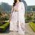 Women Floral Printed Regular Linen Kurta with Trousers & With Dupatta