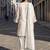Women Ethnic Motifs Embroidered Thread Work Kurta with Trousers & With Dupatta