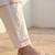 Women Floral Printed Regular Beads and Stones Linen Kurta with Trousers & With Dupatta