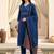 Women Ethnic Motifs Regular Thread Work Pure Cotton Kurta with Trousers & With Dupatta
