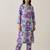 Women Floral Printed Regular Pure Cotton Kurta with Trousers