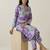 Women Floral Printed Regular Pure Cotton Kurta with Trousers