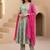 Women Floral Printed Regular Pure Cotton Kurta with Trousers & With Dupatta