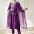 Women Floral Embroidered Regular Thread Work Liva Kurta with Trousers & With Dupatta