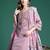 Women Floral Embroidered Regular Thread Work Linen Kurta with Trousers & With Dupatta
