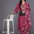 Women Floral Embroidered Regular Thread Work Kurta with Trousers & With Dupatta