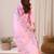 Women Floral Regular Thread Work Kurta with Trousers & With Dupatta