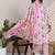Women Floral Printed Regular Thread Work Pure Cotton Kurta with Trousers & With Dupatta