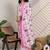 Women Floral Printed Regular Thread Work Pure Cotton Kurta with Trousers & With Dupatta