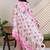 Women Floral Printed Regular Thread Work Pure Cotton Kurta with Trousers & With Dupatta