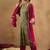 Women Ethnic Motifs Printed Regular Thread Work Pure Cotton Kurta with Trousers & With Dupatta