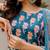 Women Floral Printed Regular Mirror Work Pure Cotton Kurta with Trousers & With Dupatta