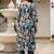 Women Floral Printed Regular Mirror Work Pure Cotton Kurta with Trousers & With Dupatta
