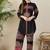 Women Ethnic Motifs Regular A-Line Pure Cotton Kurta with Palazzos Kurta Sets