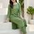 Women Floral Embroidered Regular Thread Work Kurta with Trousers
